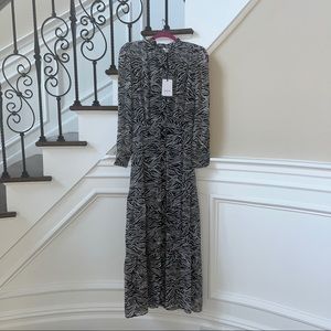 NWT Bernice Button Down Modest Maxi Dress